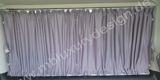 VW T5 einlagig Gardinen Set 5 Fenster