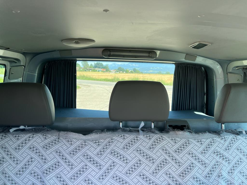 VW T5 doppellagig Gardinen Set 5 Fenster