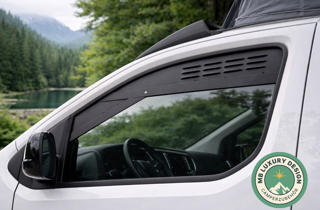 Lüftungsgitter Peugeot Expert Citroën Jumpy Opel Vivaro Toyota ProAce Schiebefenster Belüftung
