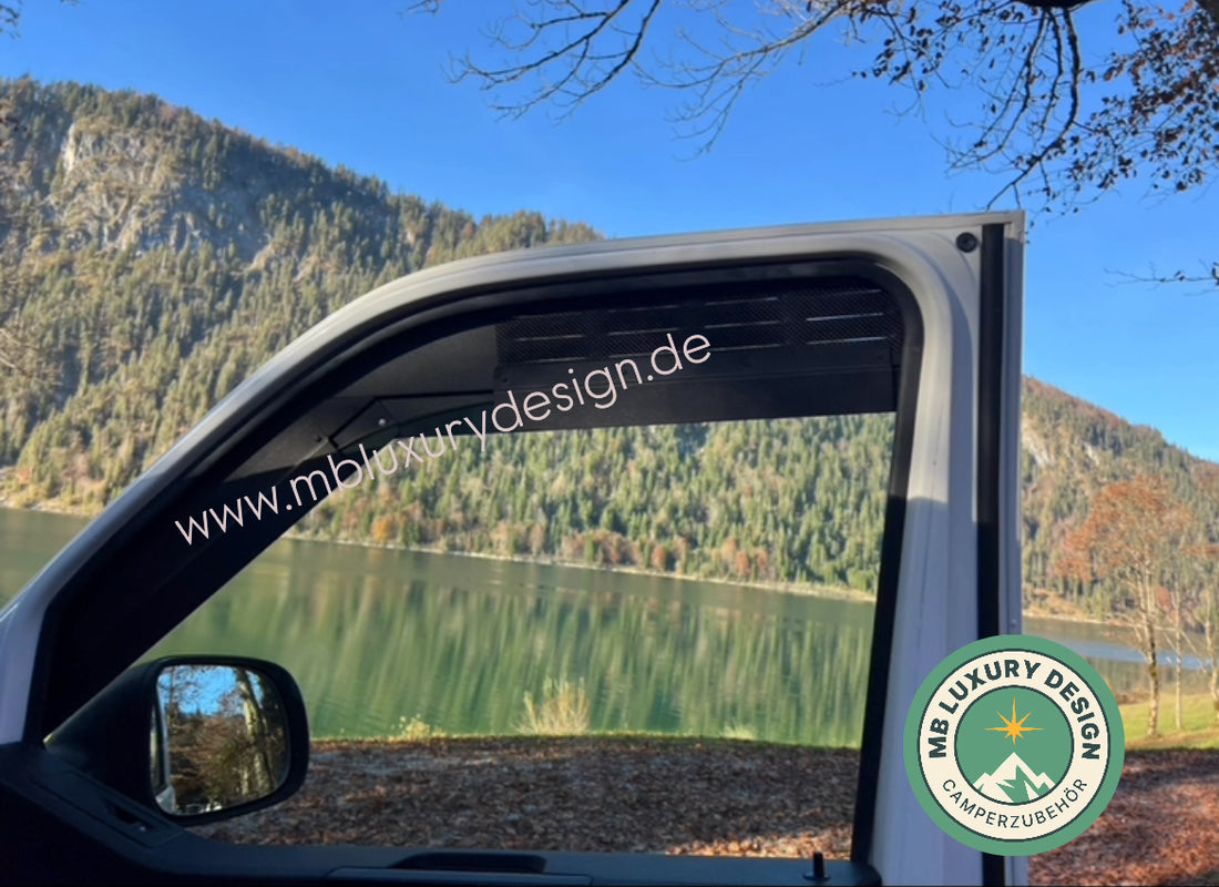 VW T5 T6 T6.1 Lüftungsgitter Schiebefenster Fahrertür Belüftung Camper