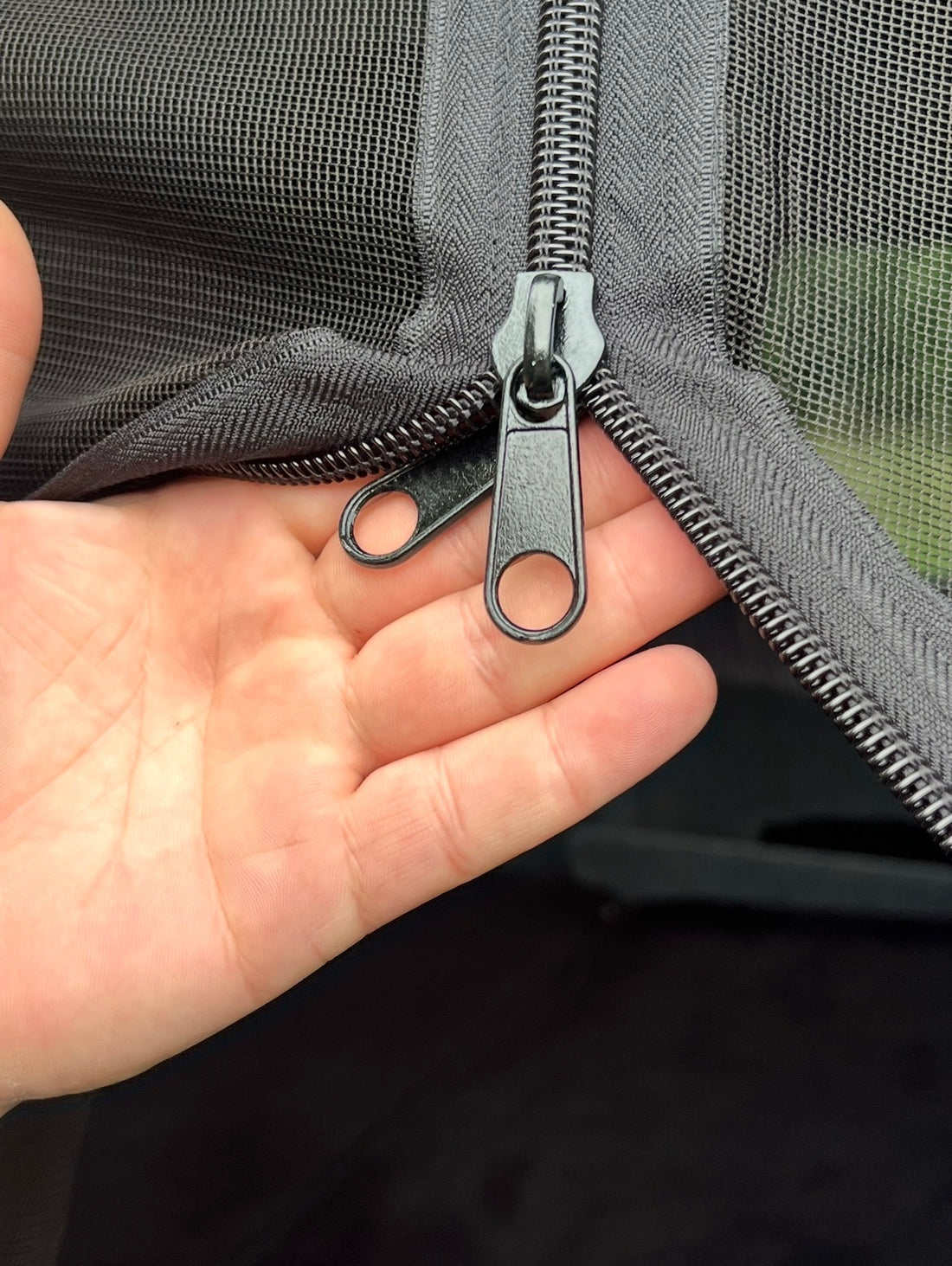 Moskitonetz Schiebetür 2-Wege-Reißverschluss von innen und außen öffnen Citroën Jumpy Peugeot Expert