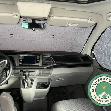 VW T7 / FORD CUSTOM ab 2023 Magnet ISO-Matte / Thermomatte Cockpit-Set inkl. Tasche