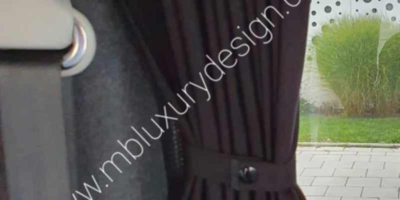 VW T5 / T6 / T6.1 doppellagig Gardinen Set 3 Fenster