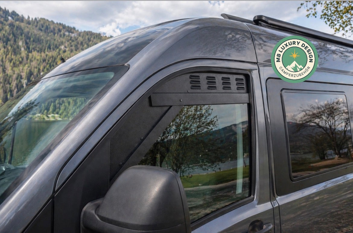 MB Luxury Design Lüftungsgitter Set passend für Crosscamp Flex und Crosscamp Lite (ab 2019) auf Opel und Toyota Basis inkl. Insektenschutz.