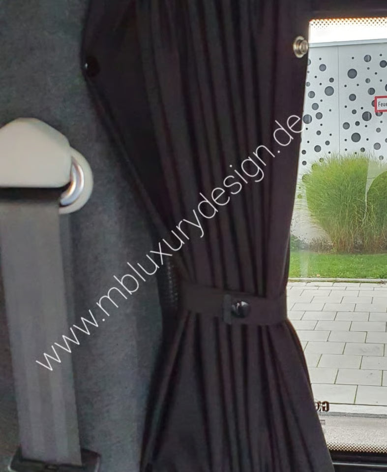 VW T6 doppellagig Gardinen Set 5 Fenster